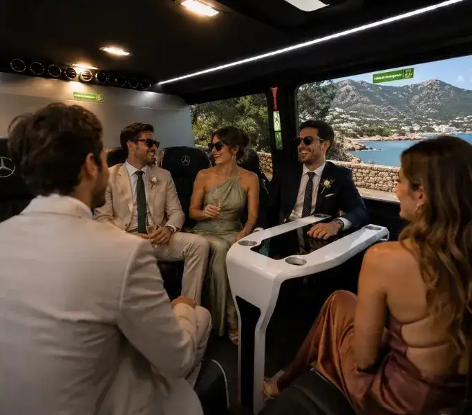 Ibiza Transit Express, wedding work in Ibiza