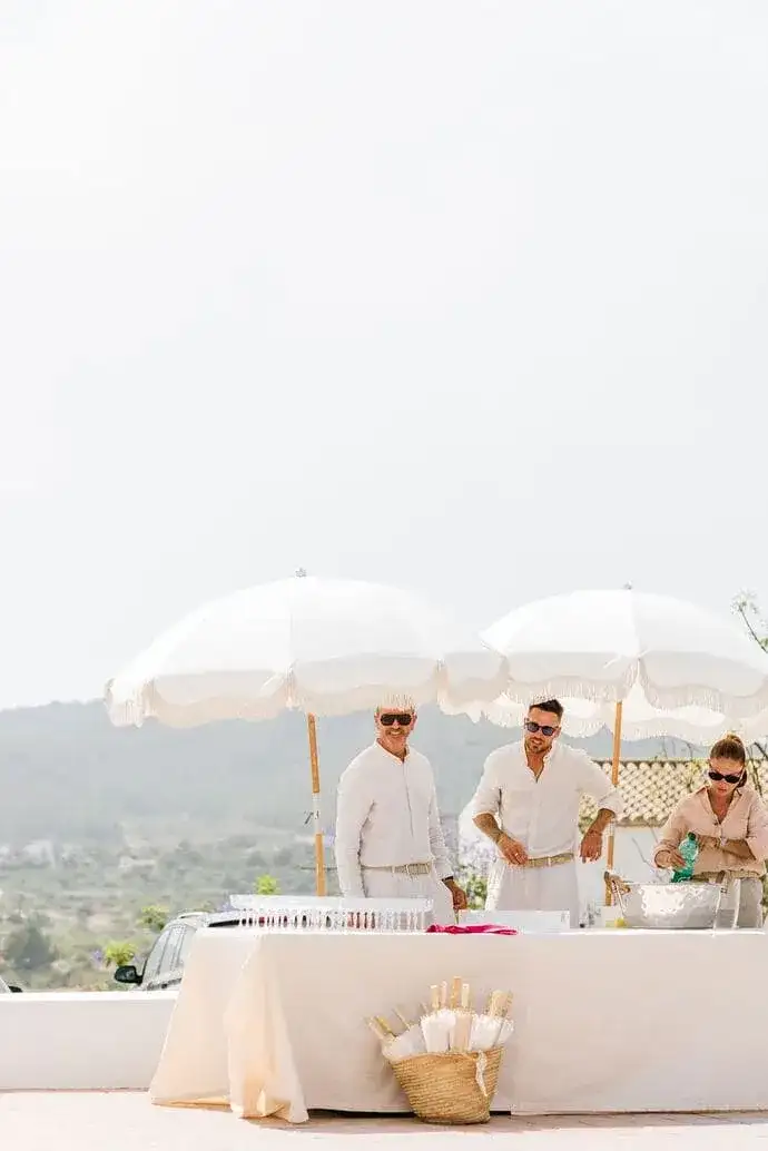 A Studio 54-inspired villa wedding, wedding in Ibiza