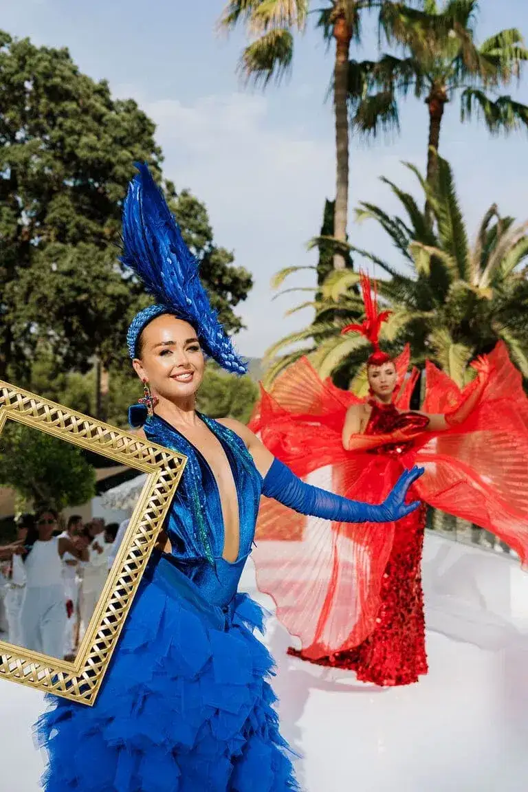 A Studio 54-inspired villa wedding, wedding in Ibiza