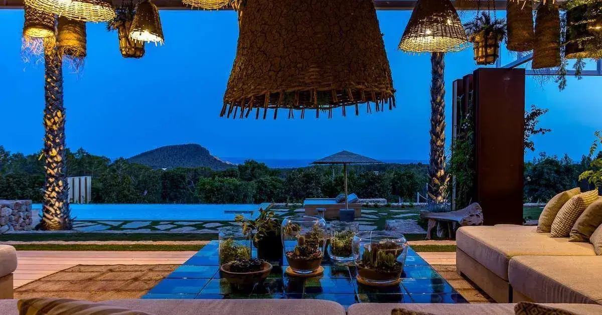 Villa Bliss Palm: sunset terrace