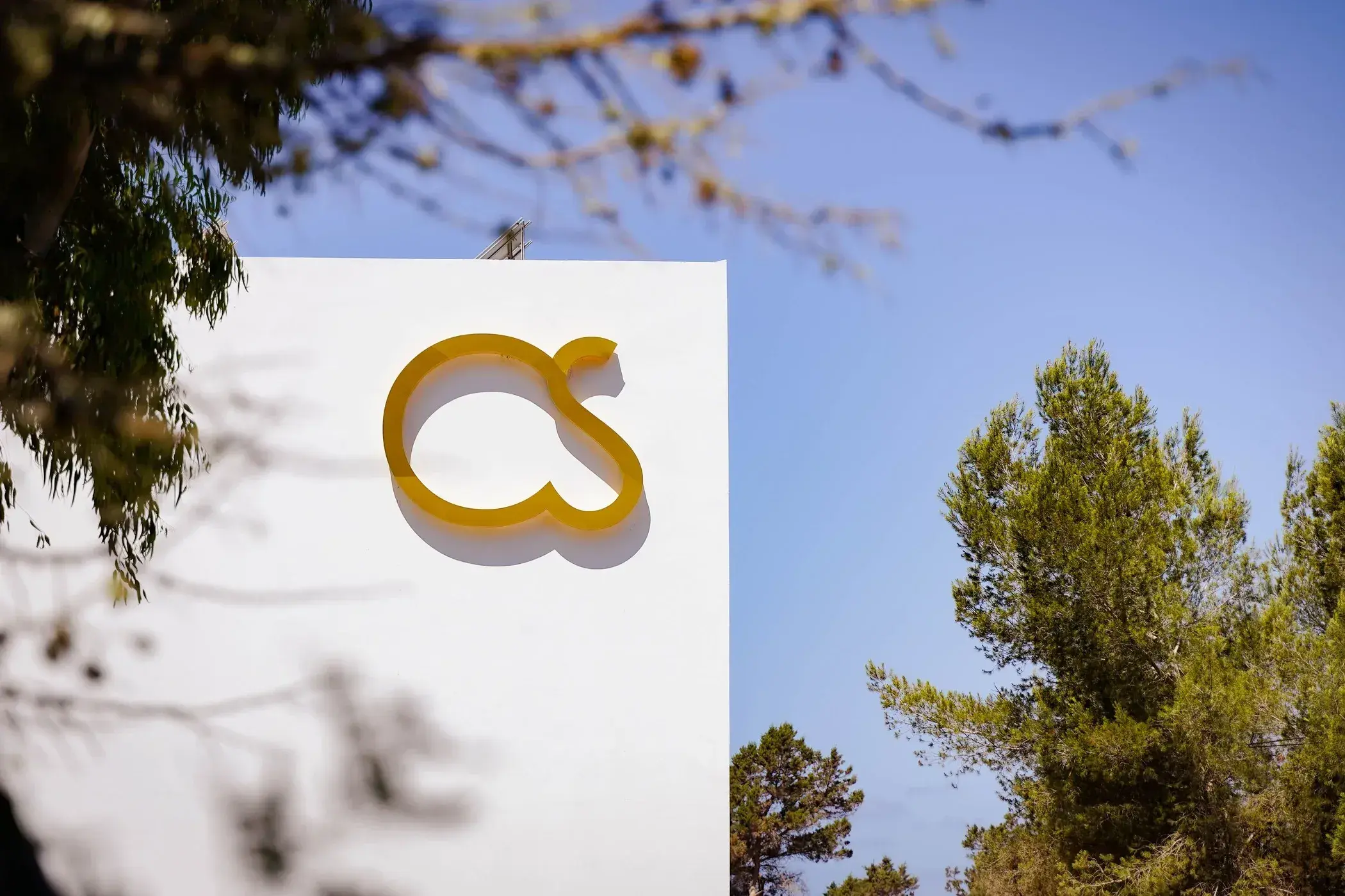 Hotel Cala Saona & Spa: The hotel above Cala Saona beach