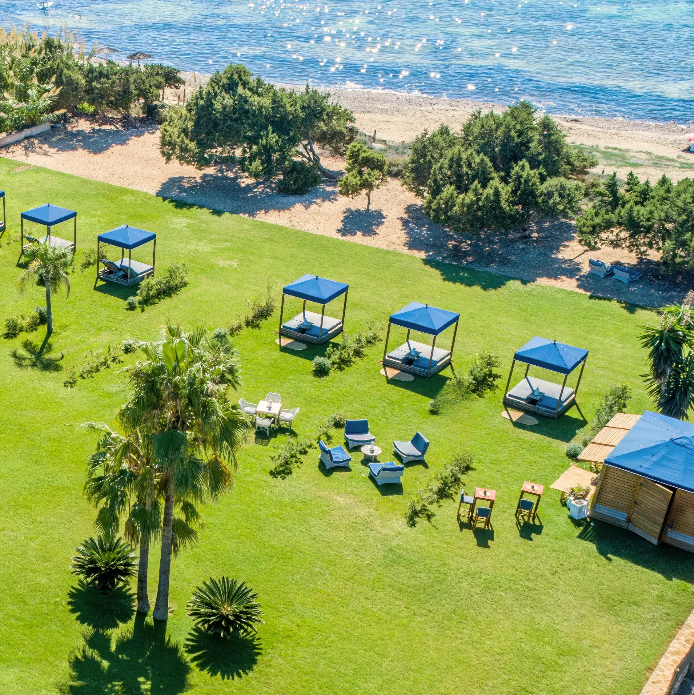 Gecko Hotel & Beach Club: The Gecko garden event space