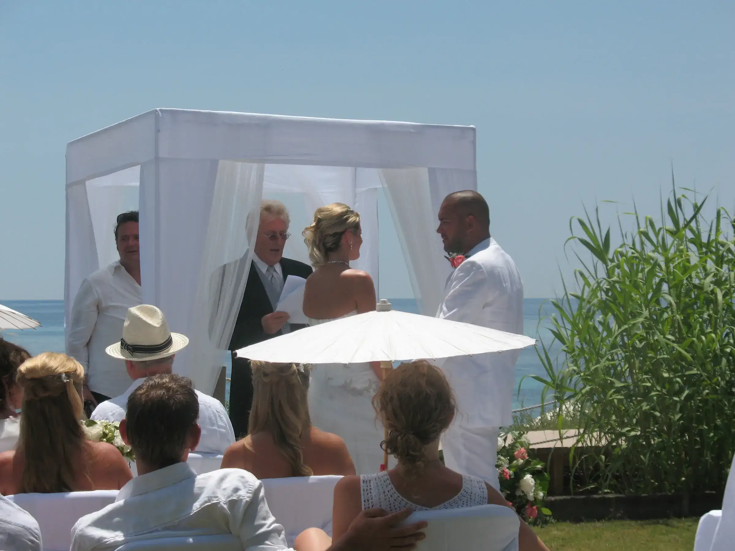 Sean Fearon Wedding Celebrant, wedding work in Ibiza