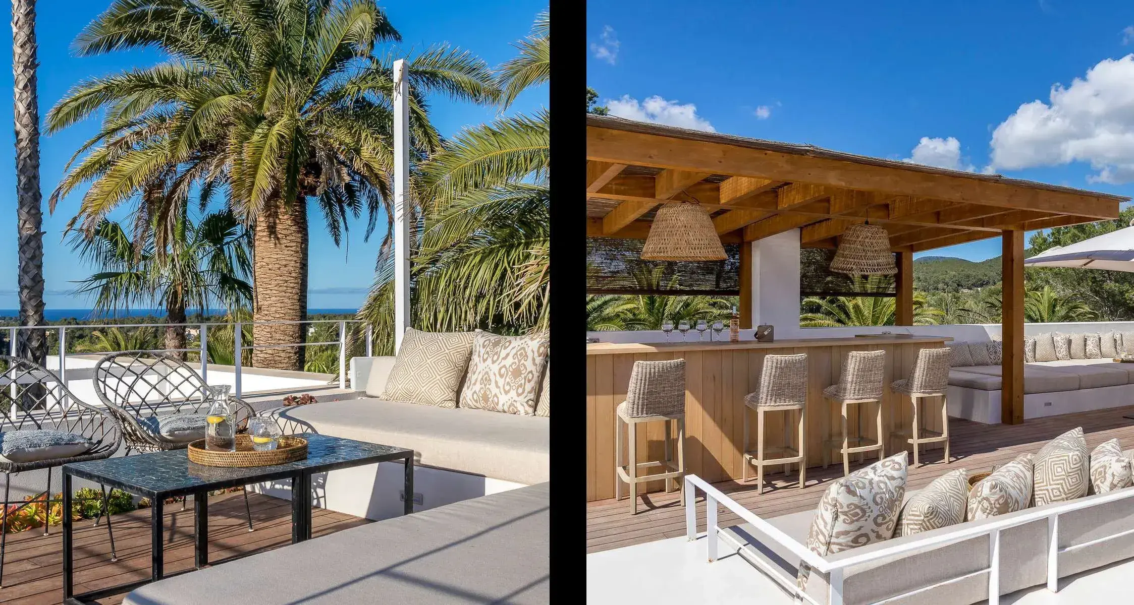 Villa Bliss Palm: outdoor bar